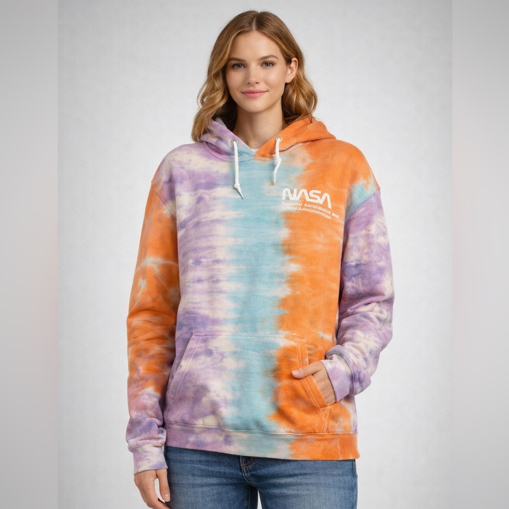 NASA tye dye hoodie 🚀